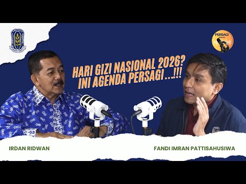 Hari Gizi Nasional 2026?? Ini Agenda PERSAGI Kabupaten Sleman!!! | PERSAGI Kabupaten Sleman PODCAST Eps. 16